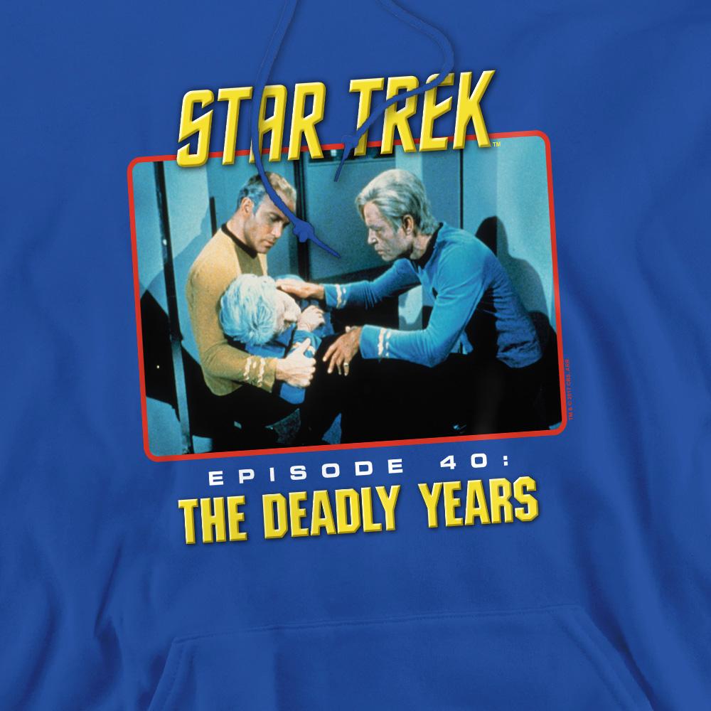 Royal Blue - Pack Shot - Star Trek Mens Episode 40 Hoodie