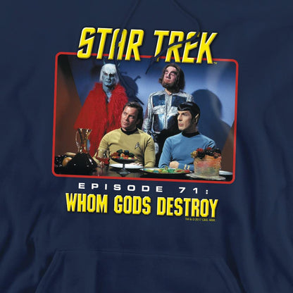 Navy - Pack Shot - Star Trek Mens Episode 71 Hoodie