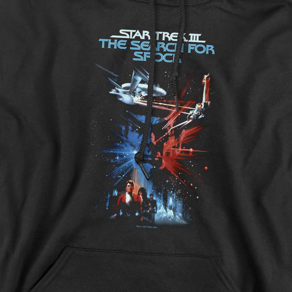 Black - Pack Shot - Star Trek Mens Search for Spock Hoodie