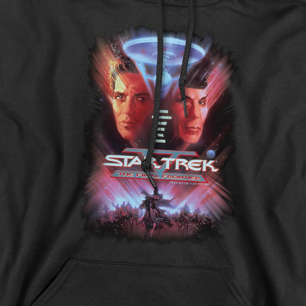 Black - Pack Shot - Star Trek Mens The Final Frontier Hoodie