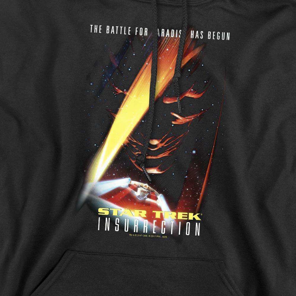 Black - Pack Shot - Star Trek Mens Insurrection Hoodie