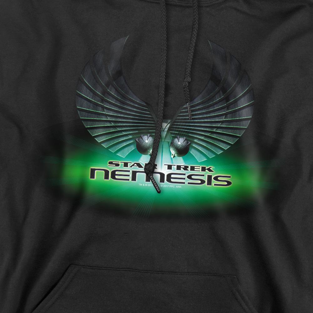 Black - Pack Shot - Star Trek Mens Nemesis Hoodie