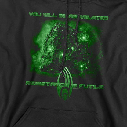 Black - Pack Shot - Star Trek Mens Assimilate Hoodie