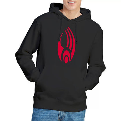 Black - Lifestyle - Star Trek Mens Borg Logo Hoodie