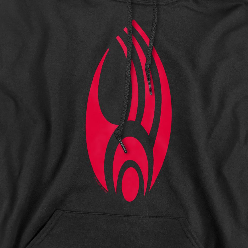 Black - Pack Shot - Star Trek Mens Borg Logo Hoodie