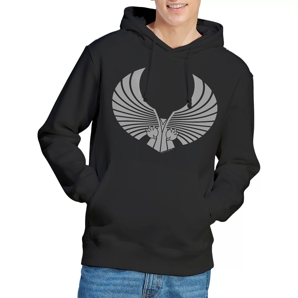 Black - Lifestyle - Star Trek Mens Romulan Logo Hoodie