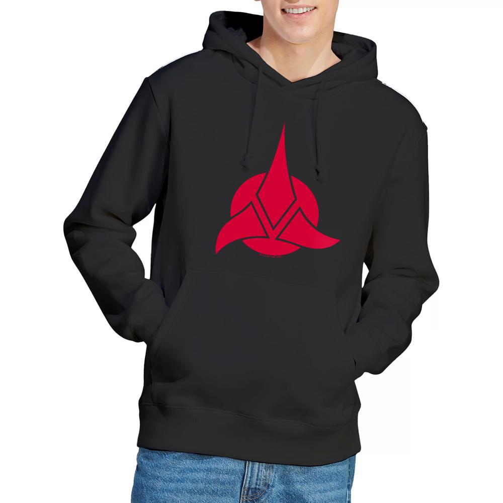 Black - Lifestyle - Star Trek Mens Klingon Logo Hoodie
