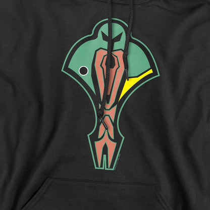 Black - Pack Shot - Star Trek Mens Cardassian Logo Hoodie