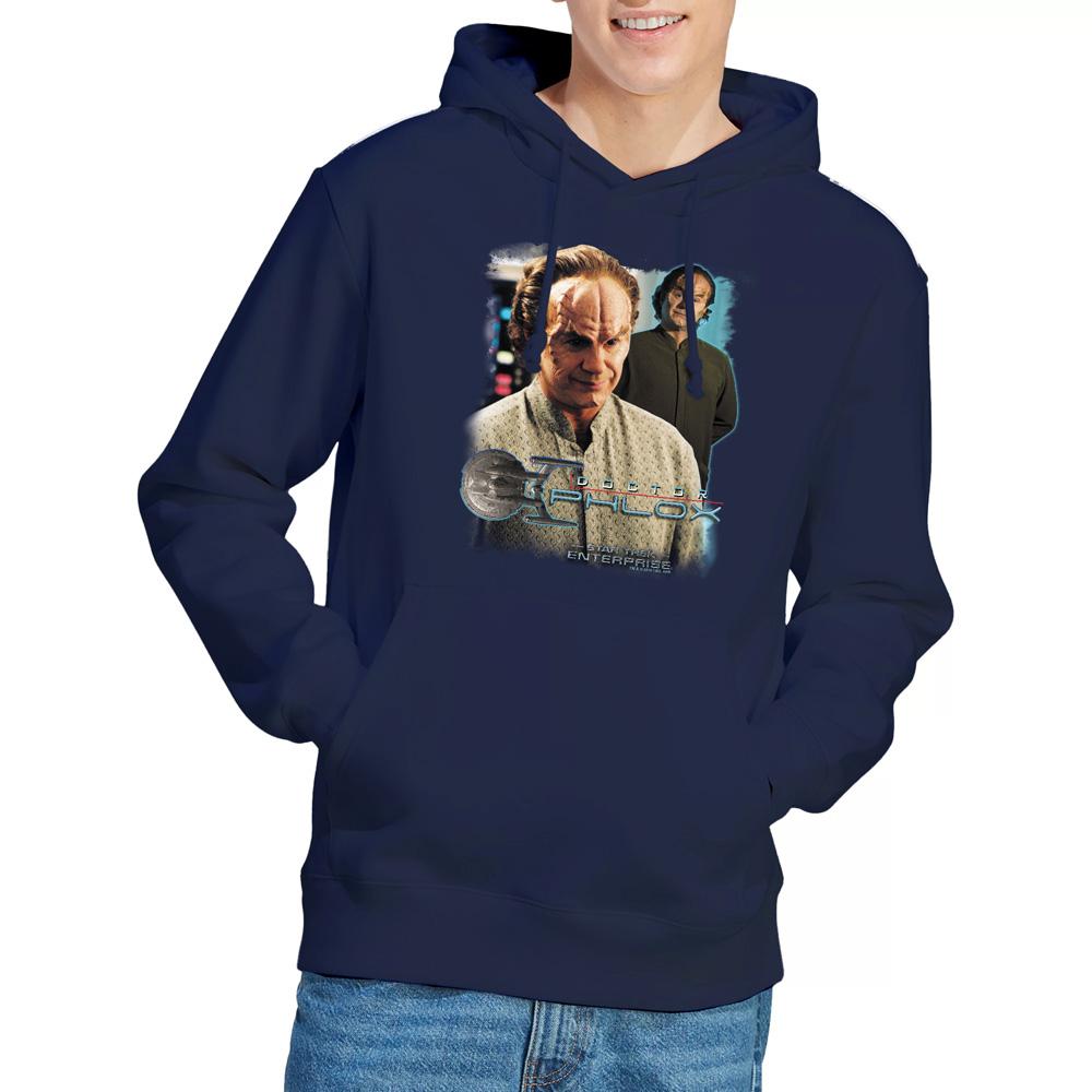 Navy - Lifestyle - Star Trek Mens Doctor Phlox Hoodie