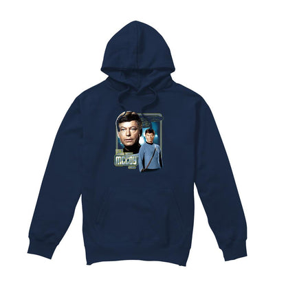 Navy - Front - Star Trek Mens Leonard McCoy Hoodie