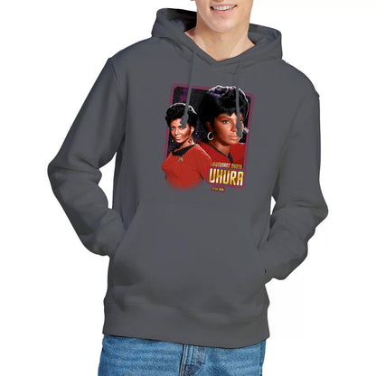 Charcoal - Lifestyle - Star Trek Mens Uhura Hoodie