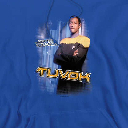 Royal Blue - Pack Shot - Star Trek Mens Tuvok Hoodie