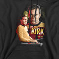 Black - Side - Star Trek Mens Captain Kirk Hoodie
