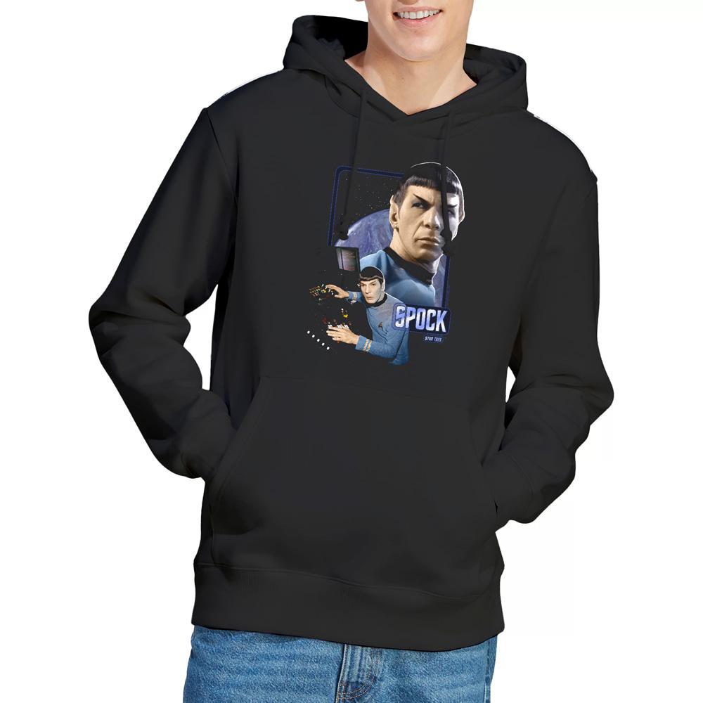 Black - Lifestyle - Star Trek Mens Spock Hoodie