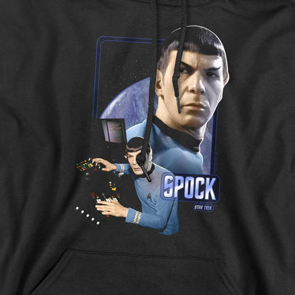 Black - Pack Shot - Star Trek Mens Spock Hoodie