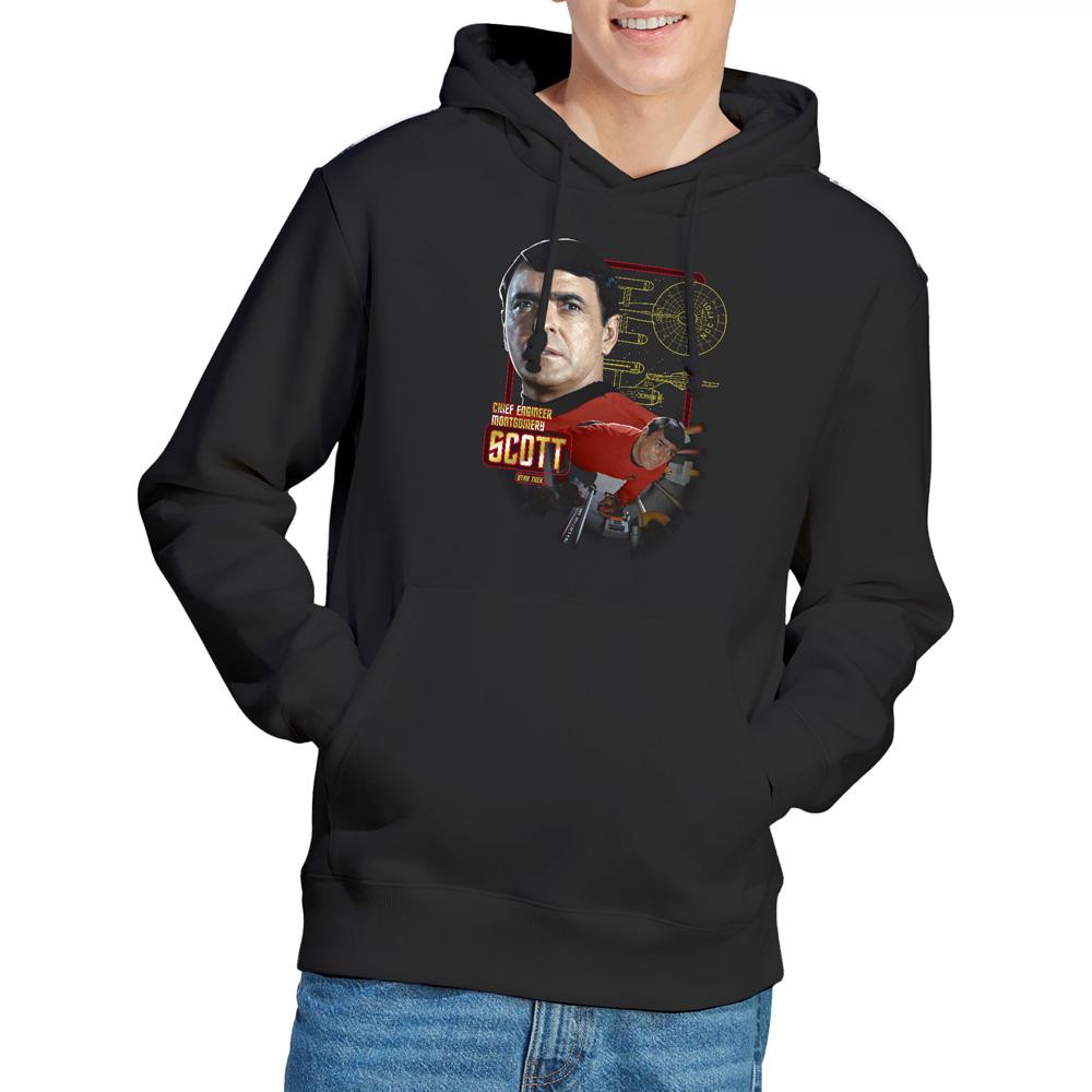 Black - Lifestyle - Star Trek Mens Chief Engineer Scott Hoodie