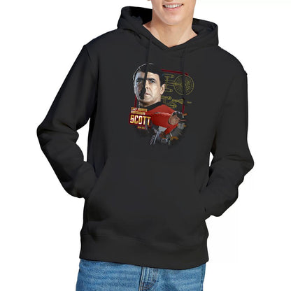 Black - Lifestyle - Star Trek Mens Chief Engineer Scott Hoodie