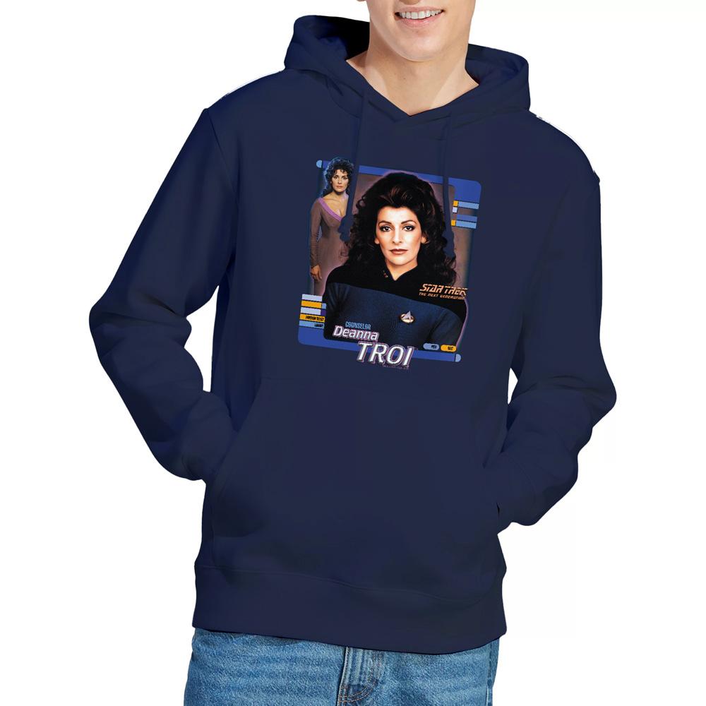 Navy - Lifestyle - Star Trek Mens Deanna Troi Hoodie