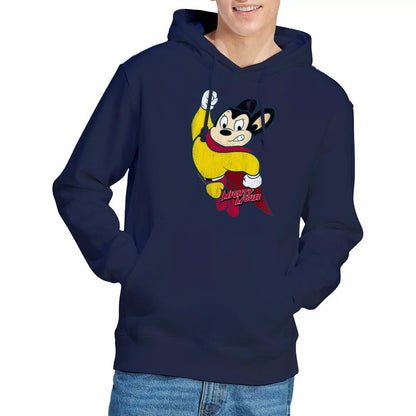 Navy - Lifestyle - Mighty Mouse Mens Classic Hero Hoodie