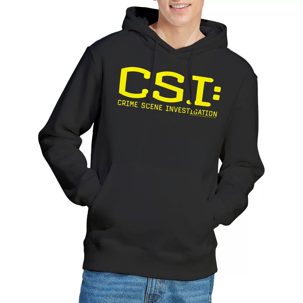 Black - Lifestyle - CSI Mens Logo Hoodie