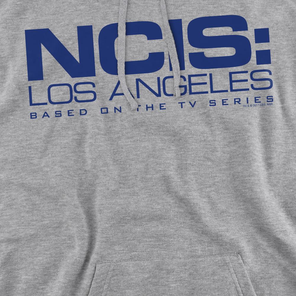 Sport Heather - Pack Shot - NCIS: Los Angeles Mens Logo Hoodie