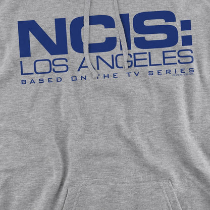 Sport Heather - Pack Shot - NCIS: Los Angeles Mens Logo Hoodie