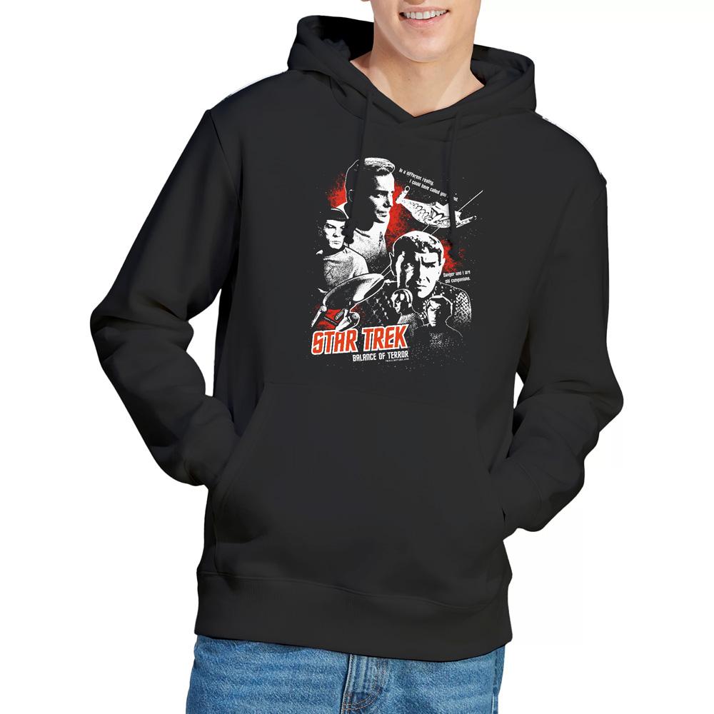 Black - Lifestyle - Star Trek Mens Balance of Terror Hoodie