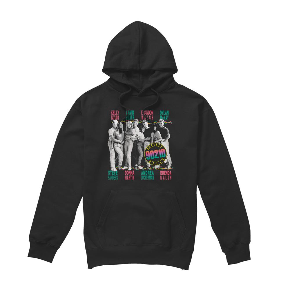 Black - Front - 90210 Mens We Got It Hoodie