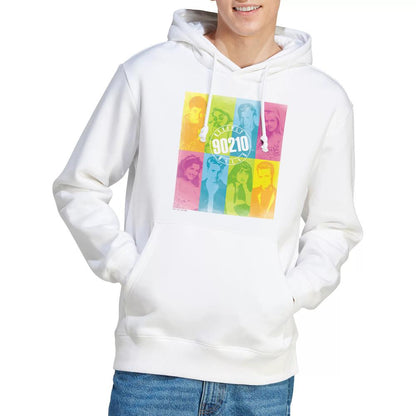 White - Lifestyle - 90210 Mens Color Block of Friends Hoodie