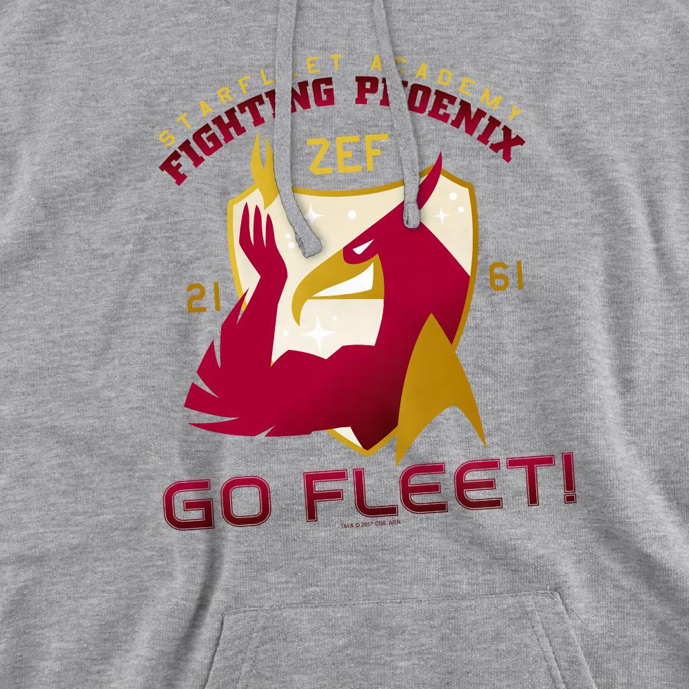 Sport Heather - Pack Shot - Star Trek Mens Fighting Phoenix Hoodie