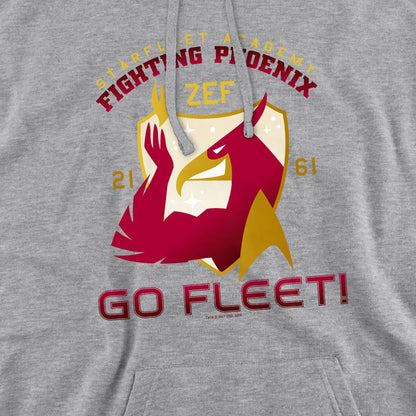 Sport Heather - Pack Shot - Star Trek Mens Fighting Phoenix Hoodie
