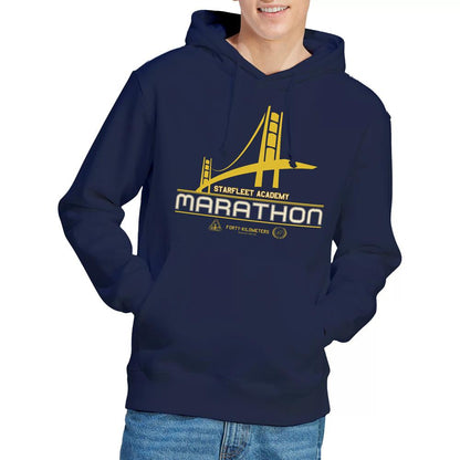 Navy - Lifestyle - Star Trek Mens Marathon Logo Hoodie