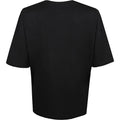 Black - Back - Wonder Woman Womens-Ladies Welcome To The 80s Oversized T-Shirt