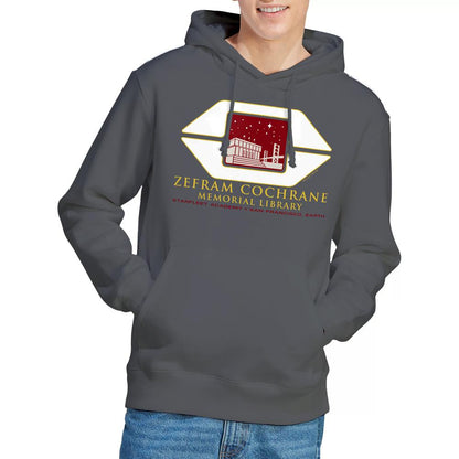 Charcoal - Lifestyle - Star Trek Mens Cochrane Library Hoodie