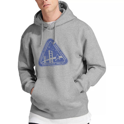 Sport Heather - Lifestyle - Star Trek Mens Distressed Logo Hoodie