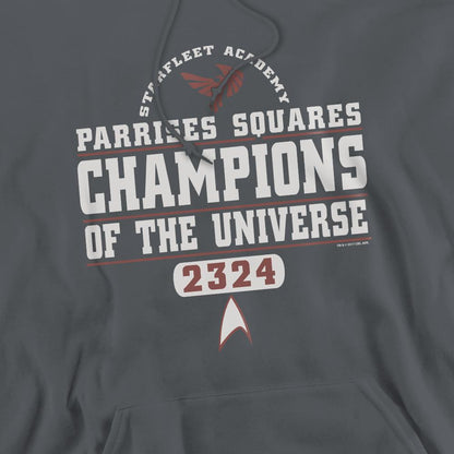 Charcoal - Pack Shot - Star Trek Mens Champions Hoodie