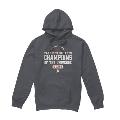 Charcoal - Front - Star Trek Mens Champions Hoodie