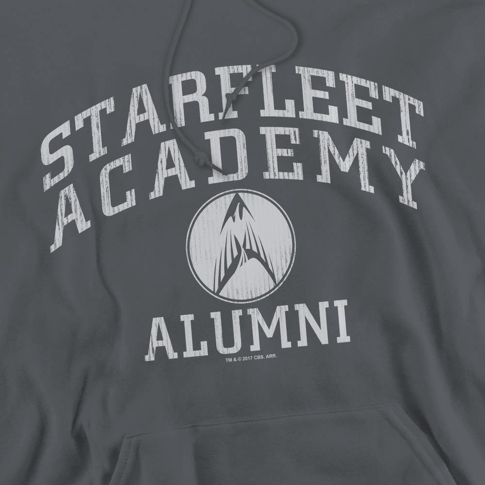 Charcoal - Side - Star Trek Mens Alumni Hoodie