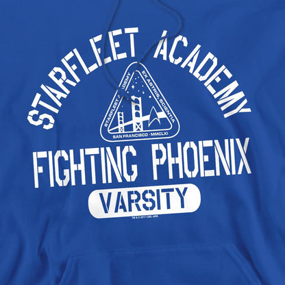 Royal Blue - Pack Shot - Star Trek Mens Varsity Hoodie