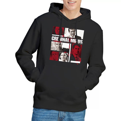 Black - Lifestyle - Criminal Minds Mens Character Boxes Hoodie