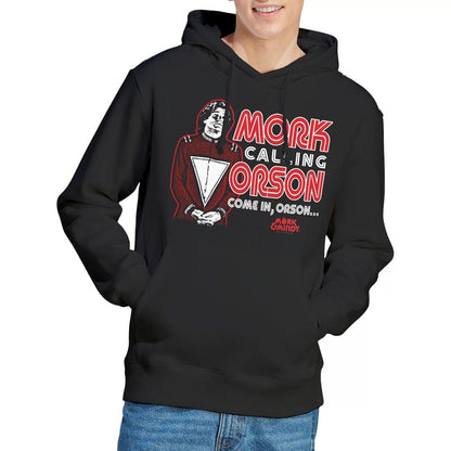 Black - Lifestyle - Mork And Mindy Mens Mork Calling Orson Hoodie
