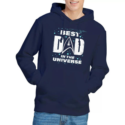 Navy - Lifestyle - Star Trek Mens Best Dad in the Universe Fathers Day Hoodie