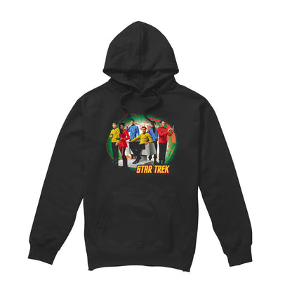 Black - Front - Star Trek Mens Enterprise´s Finest Hoodie