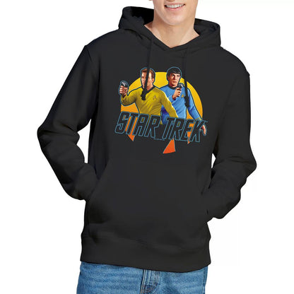Black - Lifestyle - Star Trek Mens Phasers Ready Hoodie