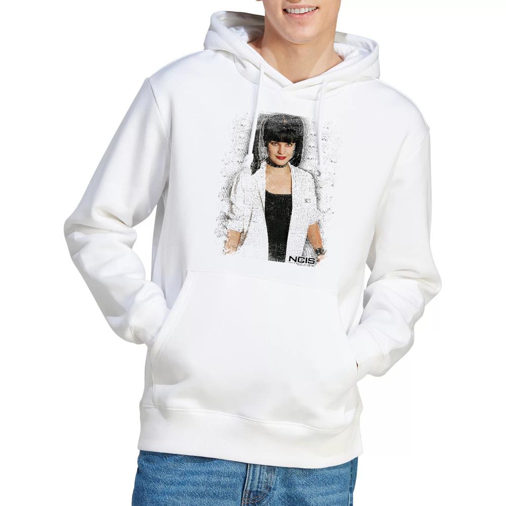 White - Lifestyle - NCIS Mens Abby Skulls Hoodie