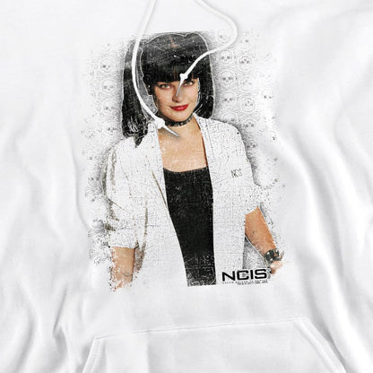 White - Pack Shot - NCIS Mens Abby Skulls Hoodie