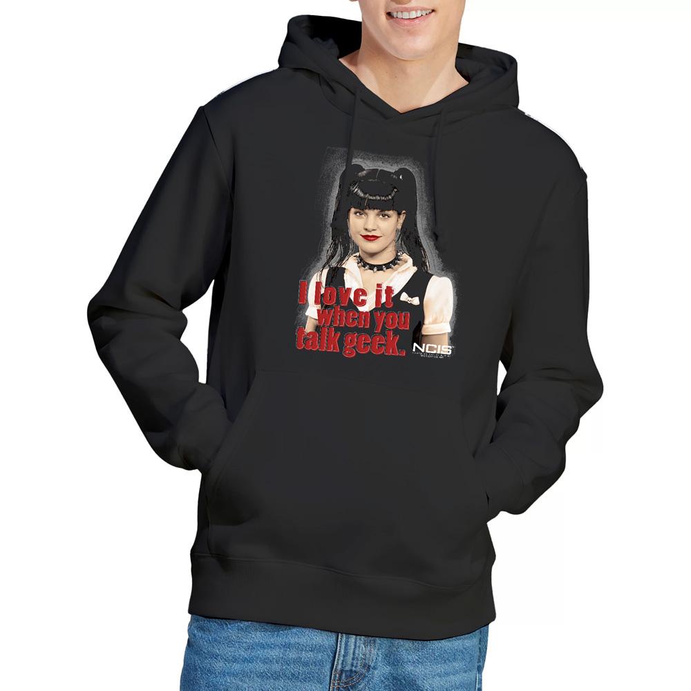 Black - Lifestyle - NCIS Mens Geek Talk Hoodie