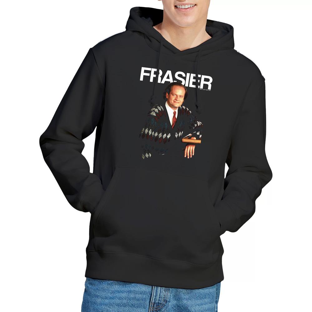 Black - Lifestyle - Cheers Mens Frasier Crane Hoodie