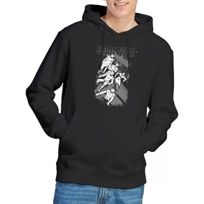 Black - Lifestyle - Star Trek Mens Tilted Bridge Retro Hoodie