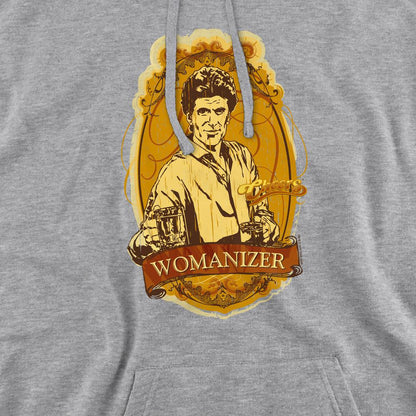 Sport Heather - Pack Shot - Cheers Mens Womanizer Hoodie
